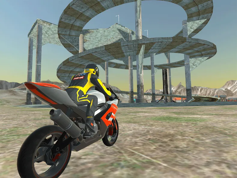Moto bike Driving: Mega Ramp  [МОД Меню] Screenshot 3