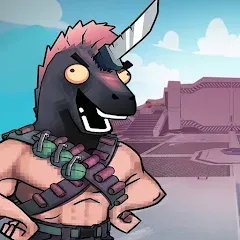 Взломанная Fury Wars online shooter games (Фьюри Варс)  [МОД Unlocked] - стабильная версия apk на Андроид