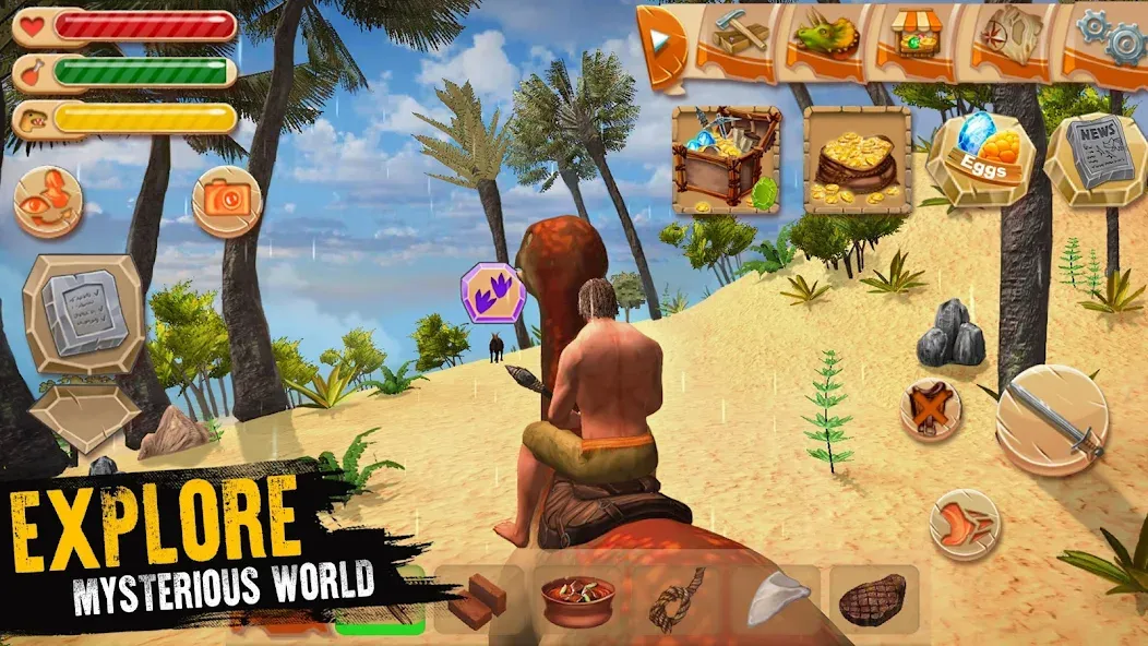 Jurassic Survival Island (Джурастик Сурвайвал Айленд)  [МОД Mega Pack] Screenshot 5