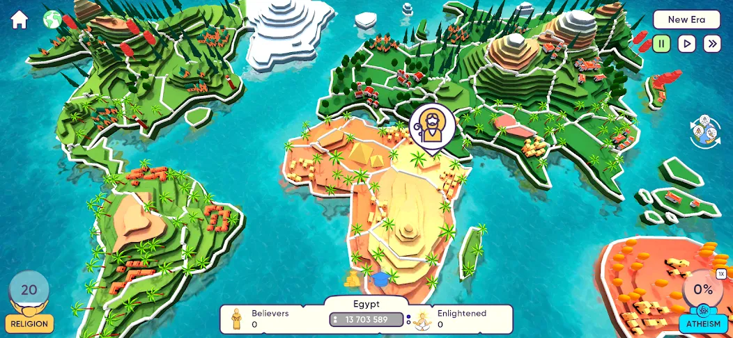 Religion Inc. God Simulator (Релиджн Инк)  [МОД Меню] Screenshot 1