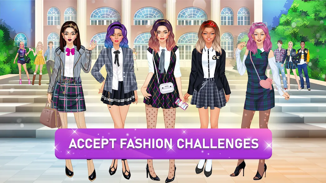 College Girls Team Makeover  [МОД Mega Pack] Screenshot 1