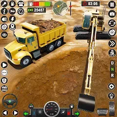 Взломанная Construction Games Simulator  [МОД Бесконечные деньги] - стабильная версия apk на Андроид