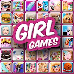 Скачать взломанную Frippa Games for Girls (Фриппа игры для девочек)  [МОД Mega Pack] - стабильная версия apk на Андроид
