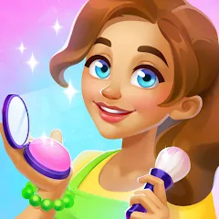Скачать взломанную Makeover Salon: Beauty Mania (Маковер Салон)  [МОД Unlocked] - полная версия apk на Андроид