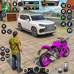 Взлом GT Bike Racing Game Moto Stunt (ДжиТи Байк Рейсинг Гейм Мото Стант)  [МОД Unlocked] - последняя версия apk на Андроид