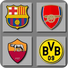 Взломанная Guess the Soccer Logo Quiz  [МОД Unlimited Money] - последняя версия apk на Андроид