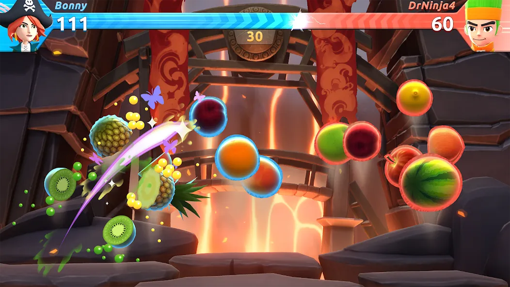 Fruit Ninja 2 Fun Action Games (Фрут Ниндзя 2)  [МОД Mega Pack] Screenshot 2
