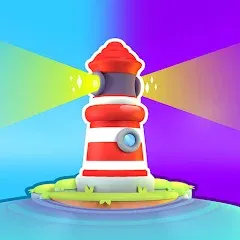 Взломанная Lighthouse Island (Лайтхаус айленд)  [МОД Бесконечные деньги] - полная версия apk на Андроид