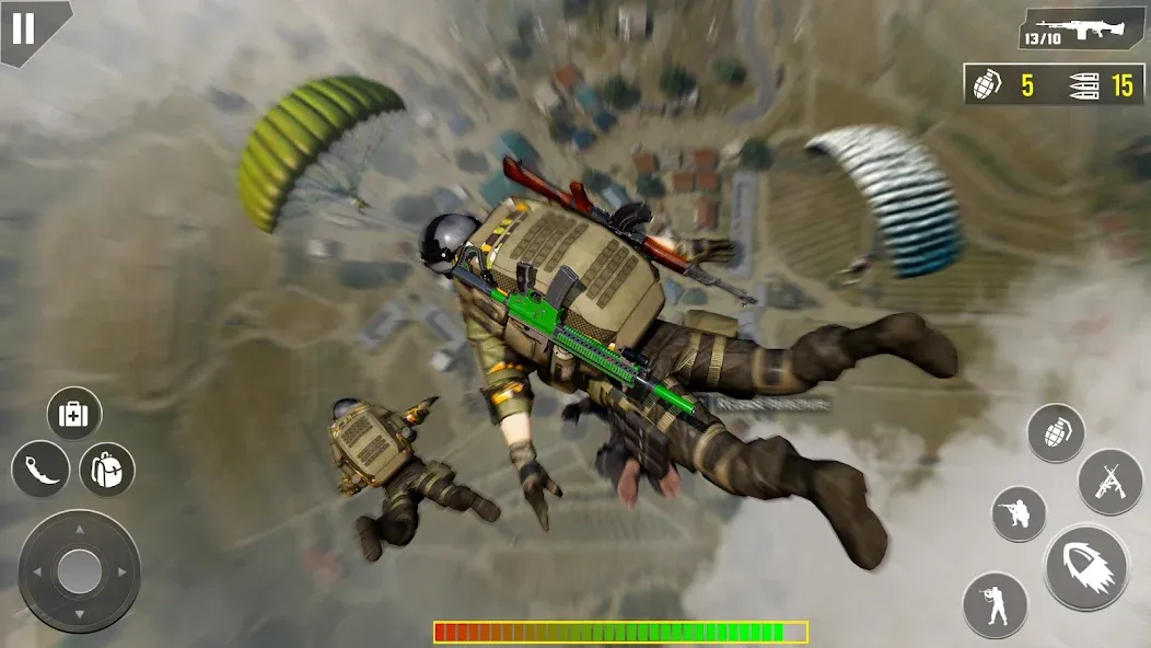 Gun Shooting Games Fps Offline  [МОД Много монет] Screenshot 4