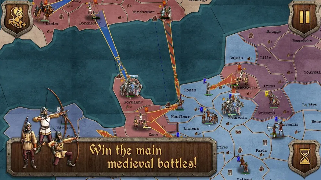 S&T: Medieval Wars  [МОД Много денег] Screenshot 1