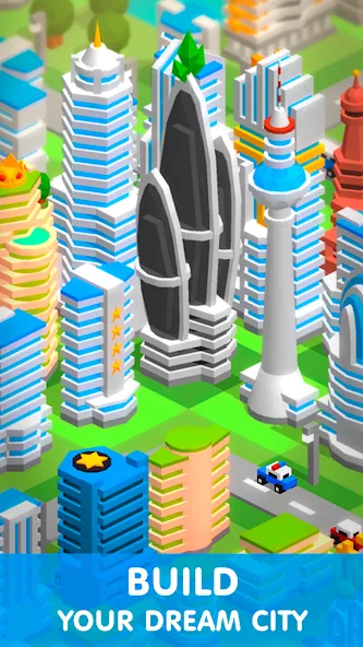 Tap Tap: Idle City Builder Sim  [МОД Mega Pack] Screenshot 1