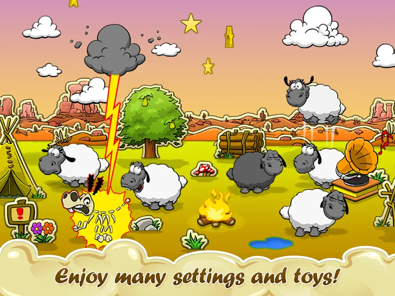 Clouds & Sheep  [МОД Menu] Screenshot 3