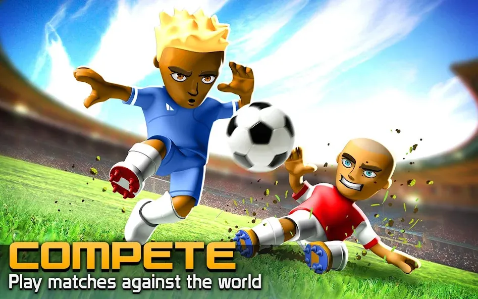 BIG WIN Soccer: World Football (БИГ ВИН Соккер)  [МОД Много монет] Screenshot 1