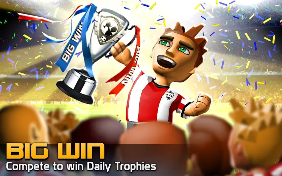 BIG WIN Soccer: World Football (БИГ ВИН Соккер)  [МОД Много монет] Screenshot 4