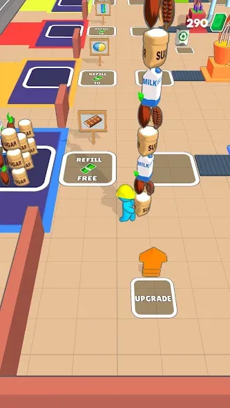 Candy Factory (Кэнди Фактори)  [МОД Бесконечные деньги] Screenshot 1