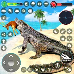 Скачать взломанную Crocodile Games: Animal Games  [МОД Все открыто] - полная версия apk на Андроид