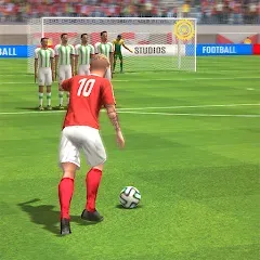 Взлом Strike Football Game FreeKick  [МОД Unlocked] - стабильная версия apk на Андроид