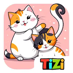 Взломанная My Cat Town - Cute Kitty Games  [МОД Unlocked] - стабильная версия apk на Андроид