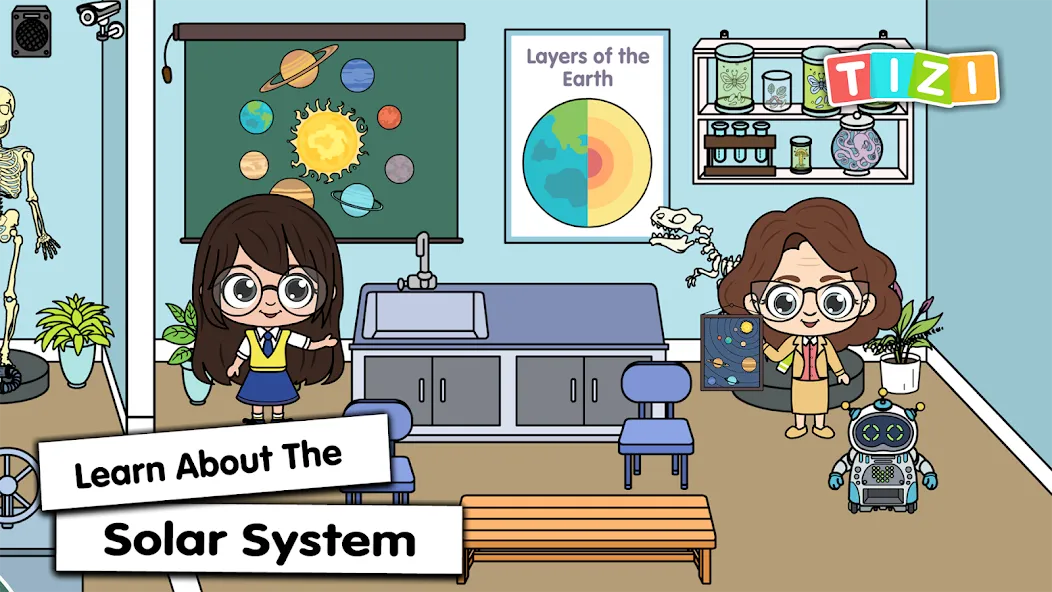 Tizi Town - My School Games  [МОД Бесконечные монеты] Screenshot 4