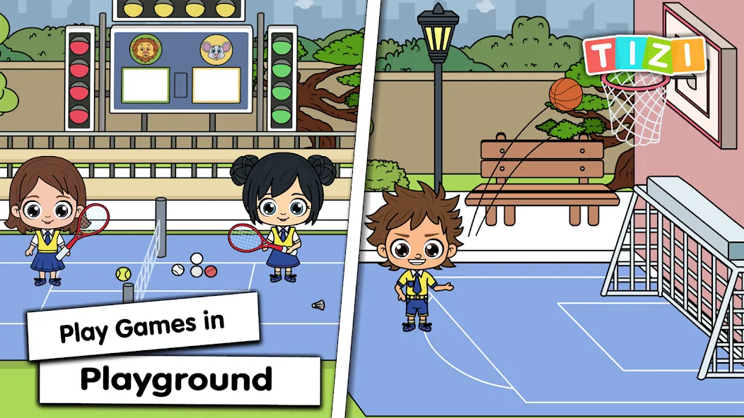 Tizi Town - My School Games  [МОД Бесконечные монеты] Screenshot 5