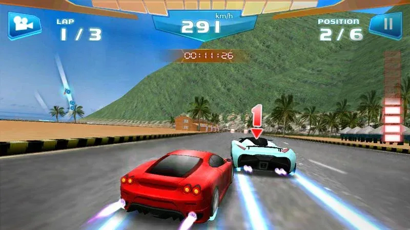 Fast Racing 3D  [МОД Menu] Screenshot 2