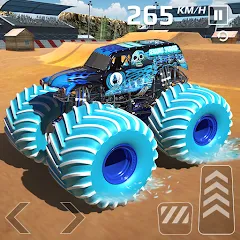 Взломанная Car Games: Monster Truck Stunt (Монстртрак стант)  [МОД Unlimited Money] - полная версия apk на Андроид