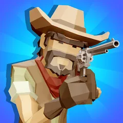 Взлом Western Cowboy: Shooting Game (Вестерн Каубой)  [МОД Меню] - полная версия apk на Андроид