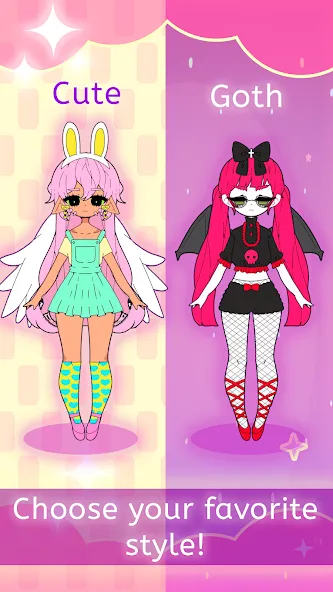 Moon's Closet dress up game  [МОД Бесконечные деньги] Screenshot 3