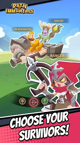 Path of Immortals: Survivor (Паф оф Имморталс)  [МОД Menu] Screenshot 3