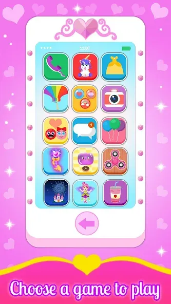 Baby Princess Phone  [МОД Unlimited Money] Screenshot 1