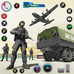Скачать взломанную Army Transport Military Games  [МОД Меню] - полная версия apk на Андроид
