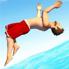 Взломанная Flip Diving (Флип дайвинг)  [МОД Много монет] - стабильная версия apk на Андроид