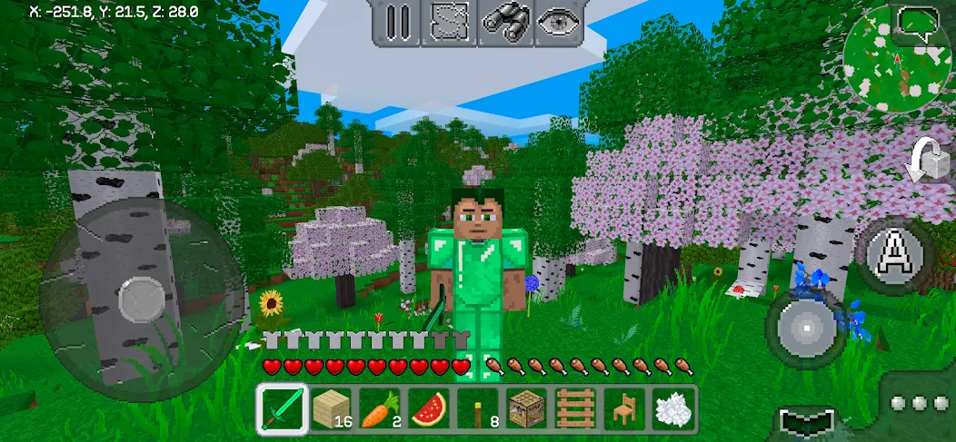 MultiCraft — Build and Mine!  [МОД Unlimited Money] Screenshot 1
