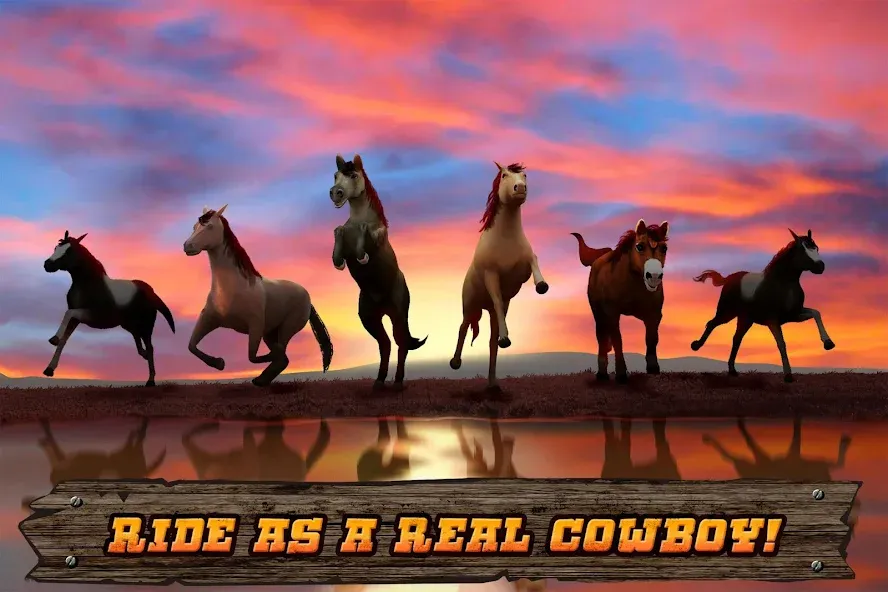 Cowboys Horse Racing Derby  [МОД Много денег] Screenshot 5