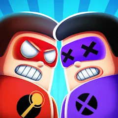 Взлом The Superhero League (Зе Суперхиро Лигующ)  [МОД Меню] - полная версия apk на Андроид
