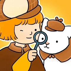 Взломанная Find Hidden Cats—Detective Mio  [МОД Mega Pack] - последняя версия apk на Андроид