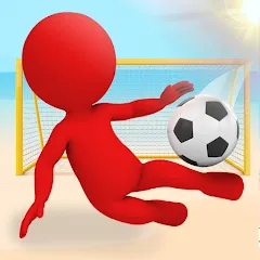 Скачать взлом Crazy Kick! Fun Football game  [МОД Много денег] - полная версия apk на Андроид