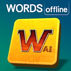 Взломанная Words AI Friends Classic  [МОД Бесконечные монеты] - последняя версия apk на Андроид