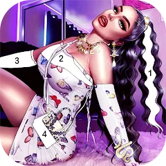 Скачать взлом Fun Color:Happy Coloring games  [МОД Unlocked] - полная версия apk на Андроид