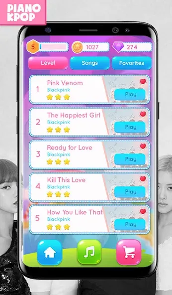 BLACK PINK Magic Piano (БЛЭК ПИНК Мэджик Тайлз 2022)  [МОД Unlocked] Screenshot 5