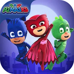 Взломанная PJ Masks™: Moonlight Heroes  [МОД Mega Pack] - полная версия apk на Андроид