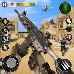 Скачать взломанную Real Commando Secret Mission (Реальная команда секретной миссии)  [МОД Mega Pack] - стабильная версия apk на Андроид