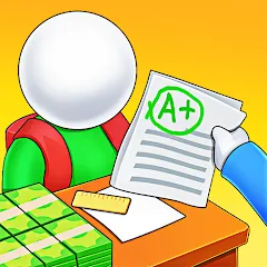 Взлом My Dream School Tycoon Games (Мои игры владения школой мечты)  [МОД Бесконечные монеты] - последняя версия apk на Андроид