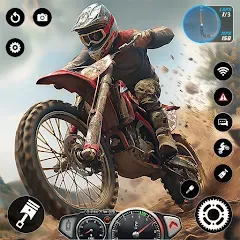 Взломанная Motocross MX Dirt Bike Games  [МОД Много денег] - полная версия apk на Андроид
