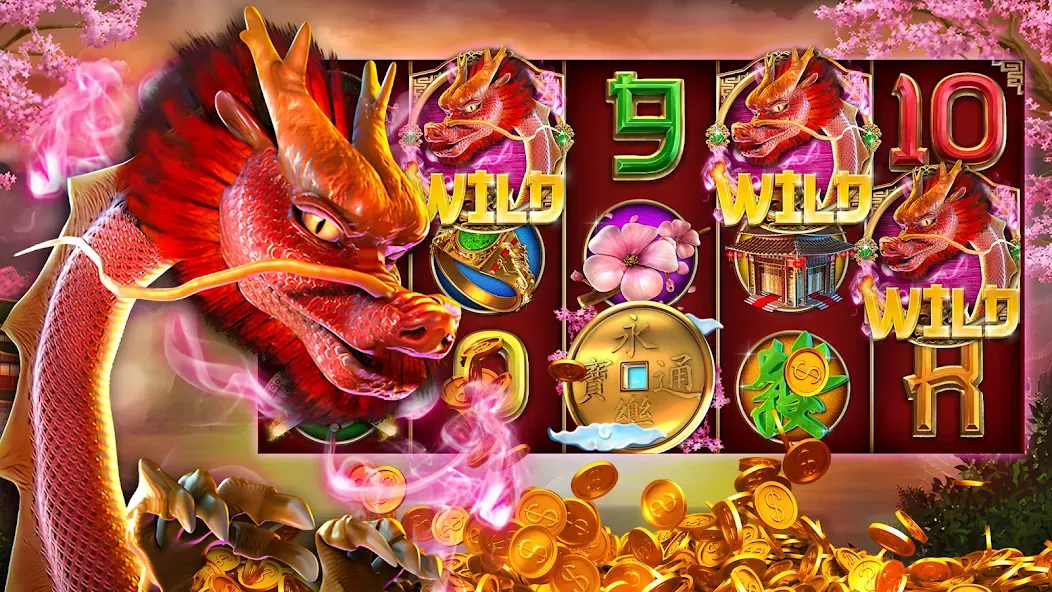 Pokie Magic Casino Slots (Поки Мэджик Казино Слоты)  [МОД Mega Pack] Screenshot 4