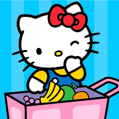 Взломанная Hello Kitty: Kids Supermarket (Хеллоу Китти)  [МОД Бесконечные монеты] - полная версия apk на Андроид