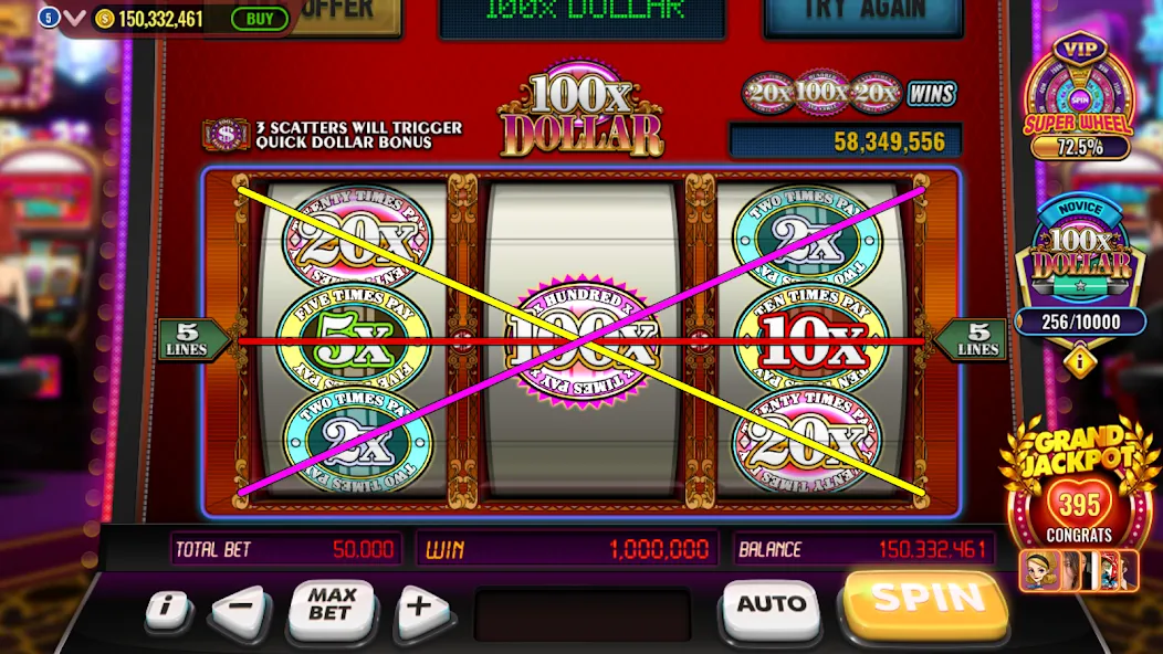 Vegas Live Slots: Casino Games (Вегас Лайв Слотс)  [МОД Бесконечные монеты] Screenshot 1