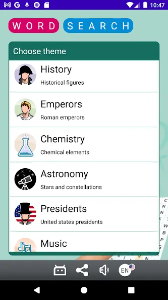 Word search (Сопа де летрас)  [МОД Все открыто] Screenshot 3