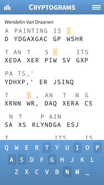 Cryptograms · Decrypt Quotes  [МОД Много денег] Screenshot 1