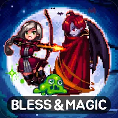 Взломанная Bless & Magic: Idle RPG game  [МОД Меню] - полная версия apk на Андроид